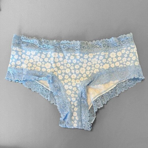 Victoria's Secret PINK Cheeky Lace Panties Womens Medium M LOT OF 4 VS Panty - Picture 4 of 8